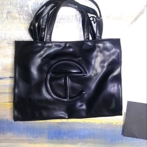 Telfar Medium Black Shopper